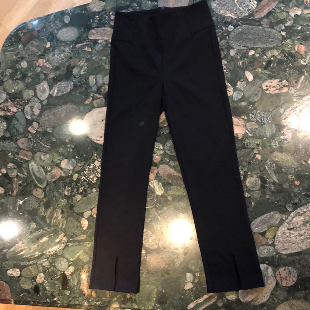 Athleta high waisted split flare ankle pants